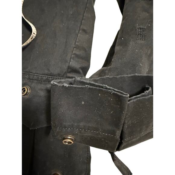 Zadig & Voltaire cargo black utility jacket size small - Picture 14 of 14